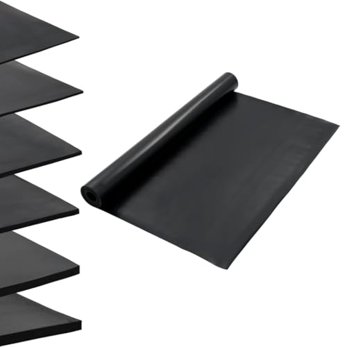 Gummimatte Anti-Rutsch, Gummibodenbelag, Bodenschutzmatte Fitnessgeräte, Mehrzweckmatte, Bodenmatte, 500 x 120 x 0.2 cm Gummimatte Anti-Rutsch, Gummibodenbelag, Bodenschutzmatte Fitnessgeräte, Mehrzweckmatte, Bodenmatte, 500 x 120 x 0.2 cm von LVHUIDEH