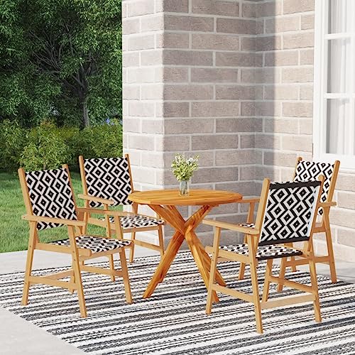 LVHUIDEH 5er Set Gartenmöbel, Garten-Essgruppe, Sitzgruppe, Wetterfest, Terassenmöbel für Garten Terrasse Balkon, Massivholz Akazie LVHUIDEH 5er Set Gartenmöbel, Garten-Essgruppe, Sitzgruppe, Wetterfest, Terassenmöbel für Garten Terrasse Balkon, Massivholz Akazie von LVHUIDEH
