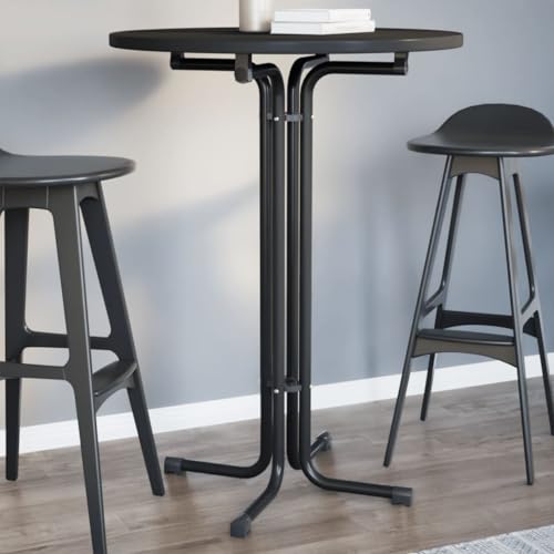 LVHUIDEH Bartisch Runder, Stehtisch, Bistrotisch für Pub Wohnung Wohnzimmer Esszimmer, Moderner Stil, Couchtisch, Einfache Montage, 80 x 80 x 110 cm, Holzwerkstoff, Stahl LVHUIDEH Bartisch Runder, Stehtisch, Bistrotisch für Pub Wohnung Wohnzimmer Esszimmer, Moderner Stil, Couchtisch, Einfache Montage, 80 x 80 x 110 cm, Holzwerkstoff, Stahl von LVHUIDEH