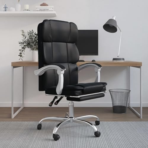 LVHUIDEH Bürostuhl mit Liegefunktion Ergonomisch Schreibtischstuhl Höhenverstellbar Büro Stuhl Gaming Stuhl Computerstuhl Office Chair 360° Drehstuhl, 63 x 56 x 122 cm, Kunstleder LVHUIDEH Bürostuhl mit Liegefunktion Ergonomisch Schreibtischstuhl Höhenverstellbar Büro Stuhl Gaming Stuhl Computerstuhl Office Chair 360° Drehstuhl, 63 x 56 x 122 cm, Kunstleder von LVHUIDEH