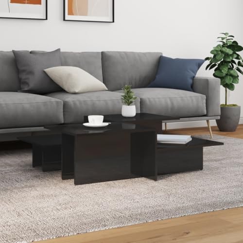 LVHUIDEH Couchtisch für Wohnzimmer Schlafzimmer oder Büro, 2er Set, Sofatisch, Wohnzimmertisch, Beistelltisch, Moderner Stil, 111.5 x 50 x 33 cm, Holzwerkstoff LVHUIDEH Couchtisch für Wohnzimmer Schlafzimmer oder Büro, 2er Set, Sofatisch, Wohnzimmertisch, Beistelltisch, Moderner Stil, 111.5 x 50 x 33 cm, Holzwerkstoff von LVHUIDEH