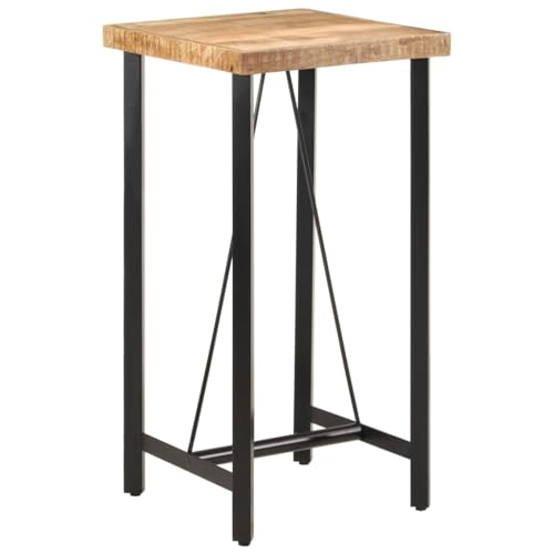 LVHUIDEH Esstisch, Bartisch, Stehtisch, Bistrotisch für Kleine Wohnung Wohnzimmer Esszimmer, Einfache Montage, Industrieller Stil, 55 x 55 x 107 cm, Massivholz Mango + Eisen LVHUIDEH Esstisch, Bartisch, Stehtisch, Bistrotisch für Kleine Wohnung Wohnzimmer Esszimmer, Einfache Montage, Industrieller Stil, 55 x 55 x 107 cm, Massivholz Mango + Eisen von LVHUIDEH