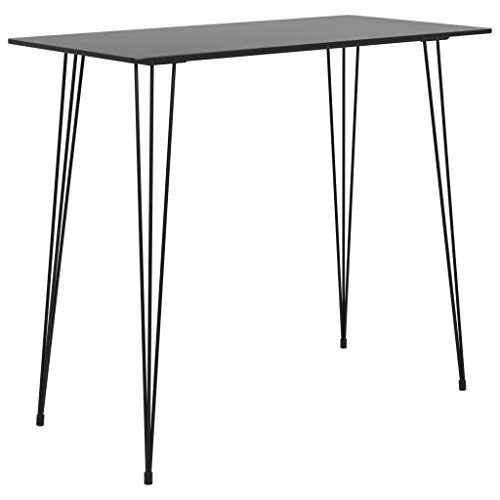LVHUIDEH Esstisch, Bartisch, Stehtisch mit MDF-Tischplatte und Metallbeinen, Küchentisch für Kleine Wohnung Wohnzimmer Pub Esszimmer, Einfache Montage, 120 x 60 x 105 cm LVHUIDEH Esstisch, Bartisch, Stehtisch mit MDF-Tischplatte und Metallbeinen, Küchentisch für Kleine Wohnung Wohnzimmer Pub Esszimmer, Einfache Montage, 120 x 60 x 105 cm von LVHUIDEH