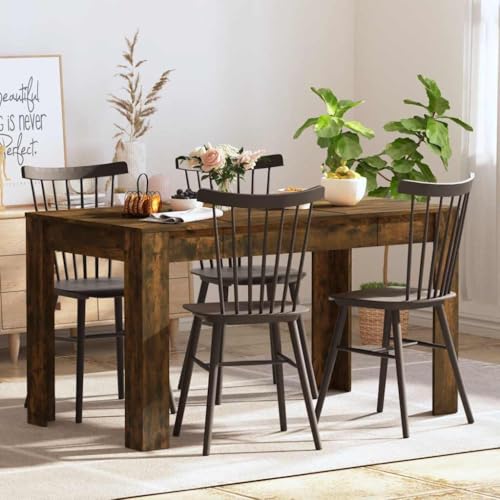 LVHUIDEH Esstisch, Küchentisch für Esszimmer Küche Wohnzimmer, Rechteckiger Tisch, Moderner Stil, Bistrotisch, Einfache Montage, 140 x 74.5 x 76 cm, Holzwerkstoff LVHUIDEH Esstisch, Küchentisch für Esszimmer Küche Wohnzimmer, Rechteckiger Tisch, Moderner Stil, Bistrotisch, Einfache Montage, 140 x 74.5 x 76 cm, Holzwerkstoff von LVHUIDEH