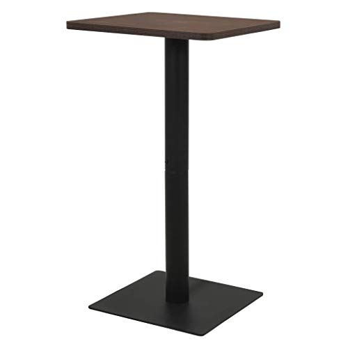 LVHUIDEH Esstisch Quadratisch, Bartisch, Stehtisch, Bistrotisch für Garten Pub Wohnung Wohnzimmer Esszimmer, Kleiner Tisch, Einfache Montage, 50 x 50 x 107 cm, Melamin-Spanplatte, Stahl LVHUIDEH Esstisch Quadratisch, Bartisch, Stehtisch, Bistrotisch für Garten Pub Wohnung Wohnzimmer Esszimmer, Kleiner Tisch, Einfache Montage, 50 x 50 x 107 cm, Melamin-Spanplatte, Stahl von LVHUIDEH