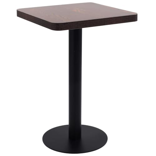 LVHUIDEH Esstisch Quadratisch, Bartisch, Stehtisch, Bistrotisch für Kleine Wohnung Wohnzimmer Pub Esszimmer, Einfache Montage, Couchtisch, Moderner Stil, 50 x 50 x 75 cm, MDF + Stahl LVHUIDEH Esstisch Quadratisch, Bartisch, Stehtisch, Bistrotisch für Kleine Wohnung Wohnzimmer Pub Esszimmer, Einfache Montage, Couchtisch, Moderner Stil, 50 x 50 x 75 cm, MDF + Stahl von LVHUIDEH