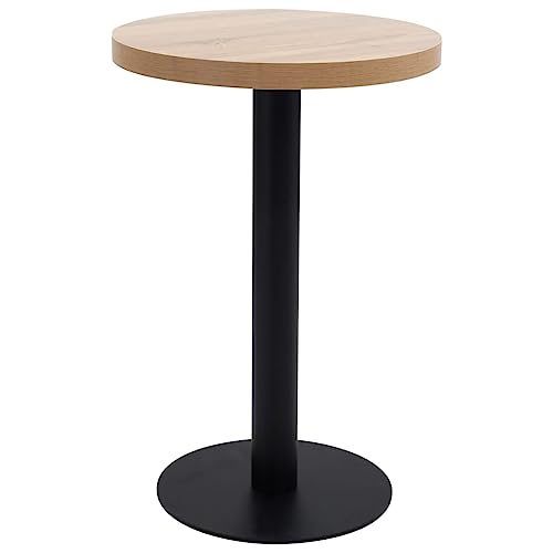 LVHUIDEH Esstisch Rund, Bartisch, Stehtisch, Bistrotisch für Kleine Wohnung Wohnzimmer Pub Esszimmer, Einfache Montage, Couchtisch, Moderner Stil, 50 x 50 x 75 cm, MDF + Stahl LVHUIDEH Esstisch Rund, Bartisch, Stehtisch, Bistrotisch für Kleine Wohnung Wohnzimmer Pub Esszimmer, Einfache Montage, Couchtisch, Moderner Stil, 50 x 50 x 75 cm, MDF + Stahl von LVHUIDEH
