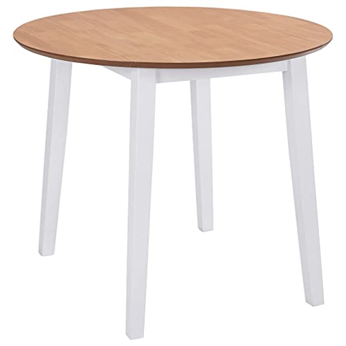 LVHUIDEH Esstisch Rund, klein Küchentisch für Esszimmer Küche Wohnzimmer, Klapptisch, Einfache Montage, 90 x 90 x 75 cm, MDF LVHUIDEH Esstisch Rund, klein Küchentisch für Esszimmer Küche Wohnzimmer, Klapptisch, Einfache Montage, 90 x 90 x 75 cm, MDF von LVHUIDEH