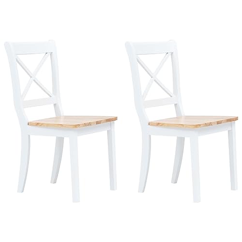 LVHUIDEH Esszimmerstühle, 2er Set, Esstisch Stühle für Esszimmer Küche, Ergonomischen Design, Langlebig, Wohnzimmerstuhl, 45.5 x 52 x 90 cm, Gummiholz Massiv LVHUIDEH Esszimmerstühle, 2er Set, Esstisch Stühle für Esszimmer Küche, Ergonomischen Design, Langlebig, Wohnzimmerstuhl, 45.5 x 52 x 90 cm, Gummiholz Massiv von LVHUIDEH