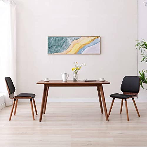 LVHUIDEH Esszimmerstühle, 2er Set, Esstisch Stühle für Esszimmer Küche, Ergonomischen Design, Wohnzimmerstuhl, 48 x 62.5 x 85 cm, Kunstleder + Bugholz + verchromtes Metall LVHUIDEH Esszimmerstühle, 2er Set, Esstisch Stühle für Esszimmer Küche, Ergonomischen Design, Wohnzimmerstuhl, 48 x 62.5 x 85 cm, Kunstleder + Bugholz + verchromtes Metall von LVHUIDEH