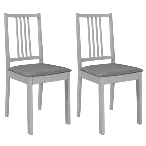 LVHUIDEH Esszimmerstühle mit Polstern, 2er Set, Esstisch Stühle für Esszimmer Küche, Ergonomischen Design, Langlebig, Wohnzimmerstuhl, 40 x 49 x 88.5 cm, Massivholz LVHUIDEH Esszimmerstühle mit Polstern, 2er Set, Esstisch Stühle für Esszimmer Küche, Ergonomischen Design, Langlebig, Wohnzimmerstuhl, 40 x 49 x 88.5 cm, Massivholz von LVHUIDEH