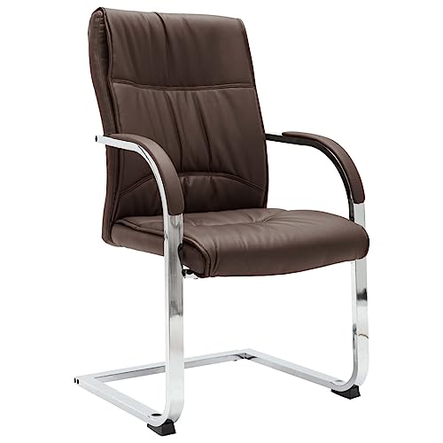 LVHUIDEH Freischwinger Bürostuhl Ergonomisch Schreibtischstuhl Gaming Stuhl Computerstuhl Office Chair für Wohnzimmer Schlafzimmer Büro, 58 x 67,5 x 102 cm, Kunstleder LVHUIDEH Freischwinger Bürostuhl Ergonomisch Schreibtischstuhl Gaming Stuhl Computerstuhl Office Chair für Wohnzimmer Schlafzimmer Büro, 58 x 67,5 x 102 cm, Kunstleder von LVHUIDEH