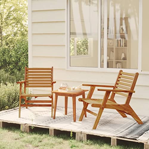 LVHUIDEH Gartenstühle 2er Set Massivholz Akazie LVHUIDEH Gartenstühle 2er Set Massivholz Akazie von LVHUIDEH
