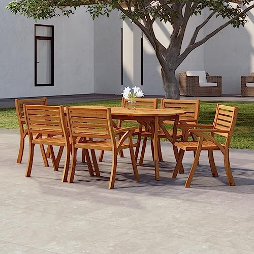 LVHUIDEH Gartentisch 200x90x75 cm Massivholz Akazie LVHUIDEH Gartentisch 200x90x75 cm Massivholz Akazie von LVHUIDEH
