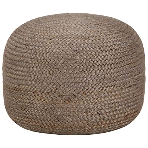 LVHUIDEH Handgefertigter Strickhocker I Sitzpouf Sitzpuff Bodenkissen Sessel Kissen Sitzhocker Fußhocker - Dekoration Interieur, 45 x 45 x 30 cm, Jute LVHUIDEH Handgefertigter Strickhocker I Sitzpouf Sitzpuff Bodenkissen Sessel Kissen Sitzhocker Fußhocker - Dekoration Interieur, 45 x 45 x 30 cm, Jute von LVHUIDEH