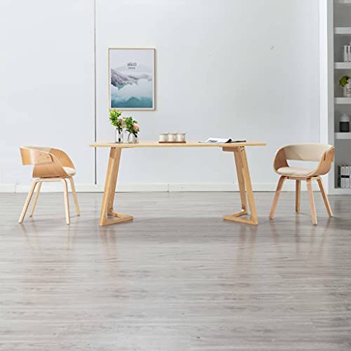 LVHUIDEH Hochwertiger Küchenstühle, Ergonomischen Design, Esstisch Stühle, Esszimmerstühle für Esszimmer Küche Besprechungsraum, 2er Set, 53 x 52 x 70 cm, Bugholz und Kunstleder LVHUIDEH Hochwertiger Küchenstühle, Ergonomischen Design, Esstisch Stühle, Esszimmerstühle für Esszimmer Küche Besprechungsraum, 2er Set, 53 x 52 x 70 cm, Bugholz und Kunstleder von LVHUIDEH