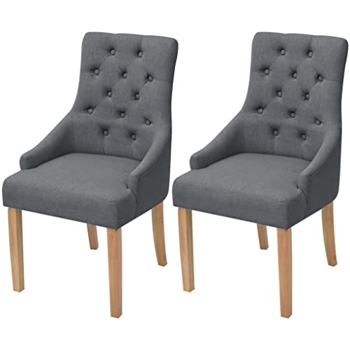LVHUIDEH Hochwertiger Stuhl, 2er Set, Ergonomischen Design, Sessel, Langlebig und Pflegeleicht, Esszimmerstuhl für Esszimmer Küche, 52 x 60 x 95.5 cm, Stoff LVHUIDEH Hochwertiger Stuhl, 2er Set, Ergonomischen Design, Sessel, Langlebig und Pflegeleicht, Esszimmerstuhl für Esszimmer Küche, 52 x 60 x 95.5 cm, Stoff von LVHUIDEH