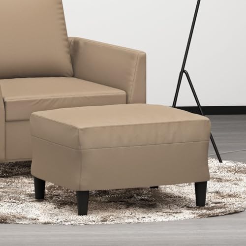 LVHUIDEH Moderne Hocker, Ottomane, Rechteckiger Fußhocker, große Fußstütze für Schlafzimmer Wohnzimmer Sessel, 60 x 50 x 41 cm, Kunstleder, Sperrholz LVHUIDEH Moderne Hocker, Ottomane, Rechteckiger Fußhocker, große Fußstütze für Schlafzimmer Wohnzimmer Sessel, 60 x 50 x 41 cm, Kunstleder, Sperrholz von LVHUIDEH