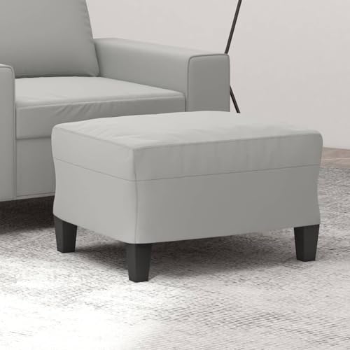 LVHUIDEH Moderne Hocker, Ottomane, Rechteckiger Fußhocker, große Fußstütze für Schlafzimmer Wohnzimmer Sessel, 60 x 50 x 41 cm, Mikrofasergewebe (100% Polyester), Sperrholz von LVHUIDEH