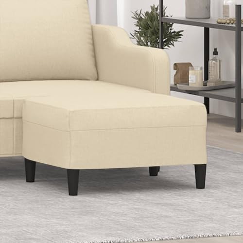 LVHUIDEH Moderne Hocker, Ottomane, Rechteckiger Fußhocker, große Fußstütze für Schlafzimmer Wohnzimmer Sessel, 70 x 55 x 41 cm, Stoff (100% Polyester), Sperrholz von LVHUIDEH