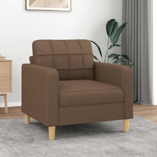 LVHUIDEH Moderne Sofa für Wohnzimmer Büro, Sessel mit Gepolsterter Sitz, 78 x 77 x 80 cm, Stoff (100% Polyester), Metall, Textilene von LVHUIDEH