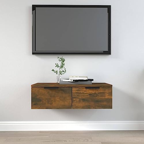 LVHUIDEH Moderne Wandregal - Schweberegal - Hängeregal - Wandschrank für Zuhause Büro|Wanddekoration und Aufbewahrung, Belastbarkeit 60 kg, 68 x 30 x 20 cm, Holzwerkstoff LVHUIDEH Moderne Wandregal - Schweberegal - Hängeregal - Wandschrank für Zuhause Büro|Wanddekoration und Aufbewahrung, Belastbarkeit 60 kg, 68 x 30 x 20 cm, Holzwerkstoff von LVHUIDEH