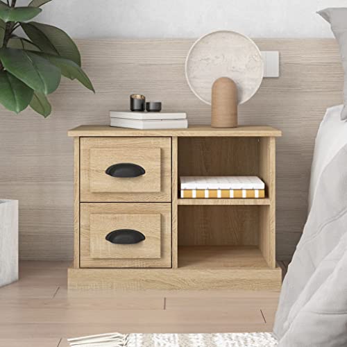 LVHUIDEH Nachttisch Sonoma-Eiche 60x35,5x45 cm LVHUIDEH Nachttisch Sonoma-Eiche 60x35,5x45 cm von LVHUIDEH