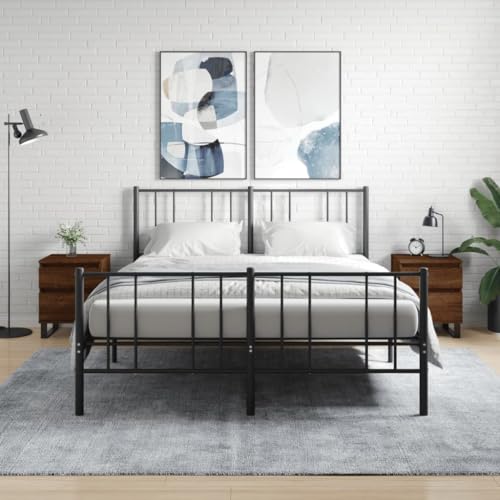 LVHUIDEH Nachttische 2er Set Braun Eichen-Optik 40x35x50 cm Holzwerkstoff LVHUIDEH Nachttische 2er Set Braun Eichen-Optik 40x35x50 cm Holzwerkstoff von LVHUIDEH