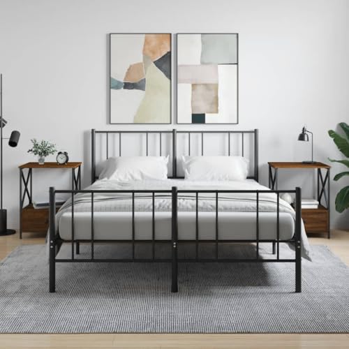 LVHUIDEH Nachttische 2er Set Braun Eichen-Optik 50x41x65 cm Holzwerkstoff LVHUIDEH Nachttische 2er Set Braun Eichen-Optik 50x41x65 cm Holzwerkstoff von LVHUIDEH