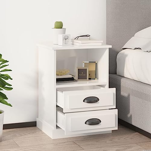 LVHUIDEH Nachttische 2er Set Hochglanz-Weiß 43x36x60 cm LVHUIDEH Nachttische 2er Set Hochglanz-Weiß 43x36x60 cm von LVHUIDEH
