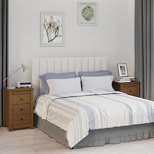 LVHUIDEH Nachttische 2er Set Honigbraun 40x35x61,5 cm Massivholz Kiefer LVHUIDEH Nachttische 2er Set Honigbraun 40x35x61,5 cm Massivholz Kiefer von LVHUIDEH