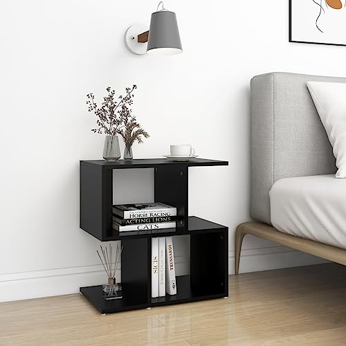 LVHUIDEH Nachttische 2er Set Schwarz 50x30x51,5 cm Holzwerkstoff LVHUIDEH Nachttische 2er Set Schwarz 50x30x51,5 cm Holzwerkstoff von LVHUIDEH