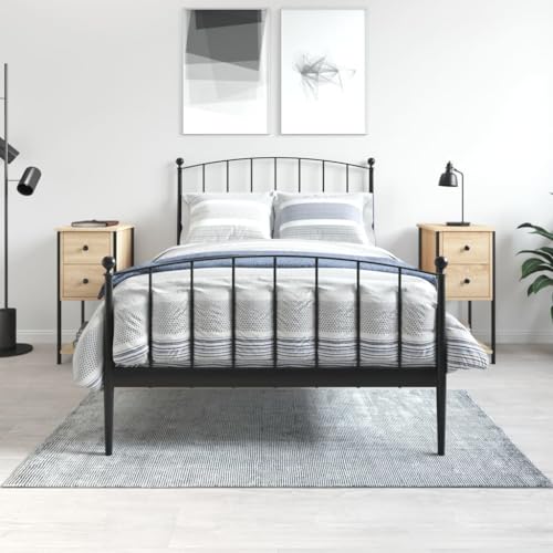 LVHUIDEH Nachttische 2er Set Sonoma-Eiche 32x42x70 cm Holzwerkstoff von LVHUIDEH