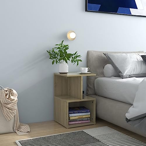 LVHUIDEH Nachttische 2er Set Sonoma-Eiche 35x35x55 cm Holzwerkstoff LVHUIDEH Nachttische 2er Set Sonoma-Eiche 35x35x55 cm Holzwerkstoff von LVHUIDEH