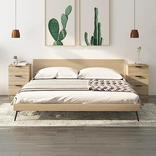 LVHUIDEH Nachttische 2er Set Sonoma-Eiche 40x36x65 cm LVHUIDEH Nachttische 2er Set Sonoma-Eiche 40x36x65 cm von LVHUIDEH