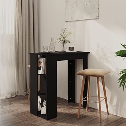 LVHUIDEH Schmaler Konsolentisch, Bartisch mit Regal, Stehtisch, Bistrotisch für Garten Pub Wohnung Wohnzimmer Esszimmer, Moderner Stil, Einfache Montage, 102 x 50 x 103.5 cm, Holzwerkstoff LVHUIDEH Schmaler Konsolentisch, Bartisch mit Regal, Stehtisch, Bistrotisch für Garten Pub Wohnung Wohnzimmer Esszimmer, Moderner Stil, Einfache Montage, 102 x 50 x 103.5 cm, Holzwerkstoff von LVHUIDEH