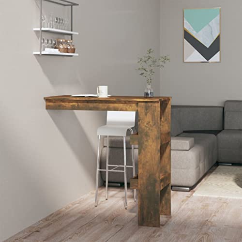 LVHUIDEH Schmaler Konsolentisch, Wand Bartisch mit 2 Ablagen, Stehtisch, Bistrotisch für Pub Wohnung Wohnzimmer Esszimmer, Moderner Stil, Einfache Montage, 102 x 45 x 103.5 cm, Holzwerkstoff LVHUIDEH Schmaler Konsolentisch, Wand Bartisch mit 2 Ablagen, Stehtisch, Bistrotisch für Pub Wohnung Wohnzimmer Esszimmer, Moderner Stil, Einfache Montage, 102 x 45 x 103.5 cm, Holzwerkstoff von LVHUIDEH
