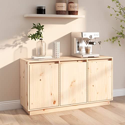 LVHUIDEH Sideboard, Beistellschrank, Aufbewahrungsschrank, Buffetschrank für Wohnzimmer Esszimmer Flur, Langlebig und Robust, 111x34x60 cm, Massivholz Kiefer LVHUIDEH Sideboard, Beistellschrank, Aufbewahrungsschrank, Buffetschrank für Wohnzimmer Esszimmer Flur, Langlebig und Robust, 111x34x60 cm, Massivholz Kiefer von LVHUIDEH