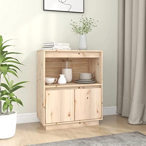 LVHUIDEH Sideboard, Beistellschrank, Aufbewahrungsschrank, Buffetschrank für Wohnzimmer Esszimmer Flur, Langlebig und Robust, 60x34x75 cm, Massivholz Kiefer LVHUIDEH Sideboard, Beistellschrank, Aufbewahrungsschrank, Buffetschrank für Wohnzimmer Esszimmer Flur, Langlebig und Robust, 60x34x75 cm, Massivholz Kiefer von LVHUIDEH