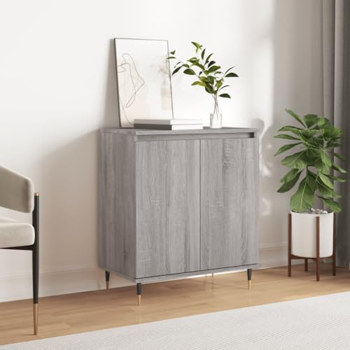 LVHUIDEH Sideboard, Beistellschrank, Aufbewahrungsschrank, Buffetschrank für Wohnzimmer Esszimmer Flur, Langlebig und Robust, Grau Sonoma, 60x35x70 cm, Holzwerkstoff LVHUIDEH Sideboard, Beistellschrank, Aufbewahrungsschrank, Buffetschrank für Wohnzimmer Esszimmer Flur, Langlebig und Robust, Grau Sonoma, 60x35x70 cm, Holzwerkstoff von LVHUIDEH