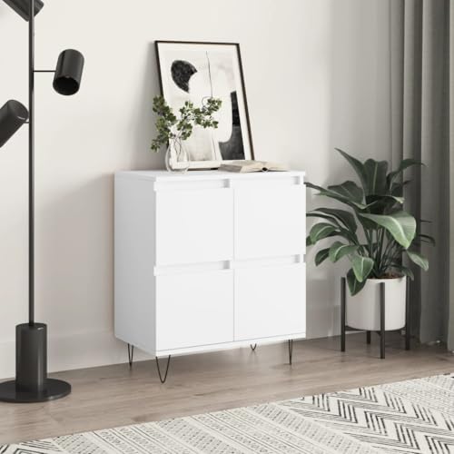 LVHUIDEH Sideboard, Beistellschrank, Aufbewahrungsschrank, Buffetschrank für Wohnzimmer Esszimmer Flur, Langlebig und Robust, Weiß, 60x35x70 cm, Holzwerkstoff LVHUIDEH Sideboard, Beistellschrank, Aufbewahrungsschrank, Buffetschrank für Wohnzimmer Esszimmer Flur, Langlebig und Robust, Weiß, 60x35x70 cm, Holzwerkstoff von LVHUIDEH
