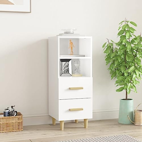 LVHUIDEH Sideboard mit 2 Schubladen und 2 Ablagen, Beistellschrank, Aufbewahrungsschrank, Buffetschrank für Wohnzimmer Esszimmer Flur, Langlebig und Robust, 34,5 x 34 x 90 cm, Holzwerkstoff LVHUIDEH Sideboard mit 2 Schubladen und 2 Ablagen, Beistellschrank, Aufbewahrungsschrank, Buffetschrank für Wohnzimmer Esszimmer Flur, Langlebig und Robust, 34,5 x 34 x 90 cm, Holzwerkstoff von LVHUIDEH