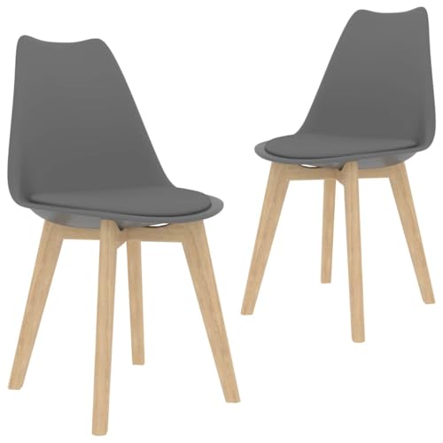 LVHUIDEH Stuhl, 2er Set, Esszimmerstühle für Esszimmer Küche, Ergonomischen Design, Langlebig, Esstisch Stühle, 46 x 51 x 82 cm, Kunststoff, Buchenholz, Gummiholz LVHUIDEH Stuhl, 2er Set, Esszimmerstühle für Esszimmer Küche, Ergonomischen Design, Langlebig, Esstisch Stühle, 46 x 51 x 82 cm, Kunststoff, Buchenholz, Gummiholz von LVHUIDEH
