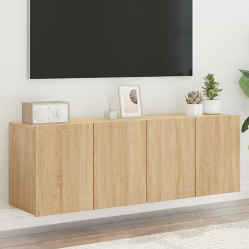 LVHUIDEH TV-Wandschränke 2er Set Sonoma-Eiche 60x30x41 cm von LVHUIDEH