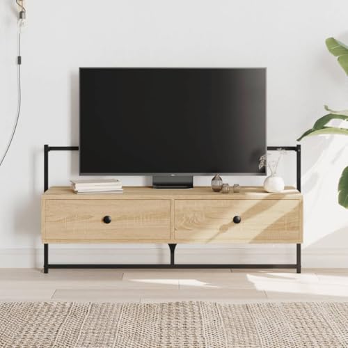 LVHUIDEH TV-Wandschrank Sonoma-Eiche 100,5x30x51 cm Holzwerkstoff von LVHUIDEH