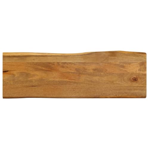 LVHUIDEH Tischplatte, Ersatztischplatte, Holzplatte für Heimwerker Arbeitsplatten Tische, Möbelplatte, 120 x 40 x 3.8 cm, Massivholz Mango von LVHUIDEH