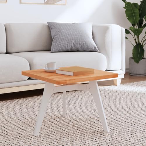 LVHUIDEH Tischplatte, Holzplatte, Möbelplatte, Couchtischplatte, Vintage-Stil, Quadratisch, Ersatz-Tischplatte, Einfach Esstischplatte, 50 x 50 x 2.5 cm, Massives Buchenholz LVHUIDEH Tischplatte, Holzplatte, Möbelplatte, Couchtischplatte, Vintage-Stil, Quadratisch, Ersatz-Tischplatte, Einfach Esstischplatte, 50 x 50 x 2.5 cm, Massives Buchenholz von LVHUIDEH