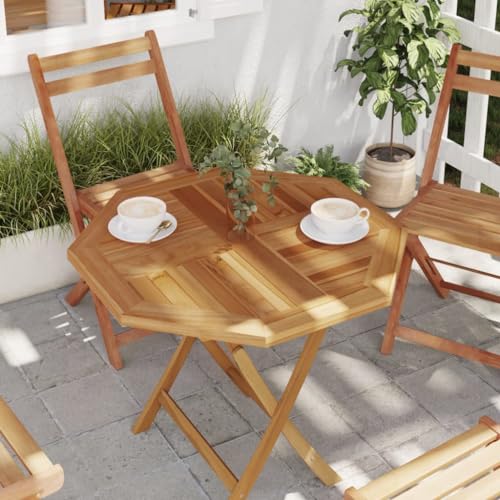 LVHUIDEH Tischplatte, Holzplatte für Bistro- und Stehtische | für Innen- und Außen, Achteckig, 70 x 70 x 2.5 cm von LVHUIDEH