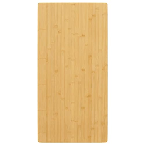 LVHUIDEH Tischplatte aus Bambus, Möbelplatte, Couchtischplatte, Vintage-Stil, Rechteckig, Ersatz-Tischplatte, Einfach Esstischplatte, 100 x 50 x 4 cm LVHUIDEH Tischplatte aus Bambus, Möbelplatte, Couchtischplatte, Vintage-Stil, Rechteckig, Ersatz-Tischplatte, Einfach Esstischplatte, 100 x 50 x 4 cm von LVHUIDEH
