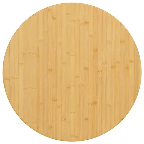 LVHUIDEH Tischplatte aus Bambus, Möbelplatte, Couchtischplatte, Vintage-Stil, Rund, Ersatz-Tischplatte, Einfach Esstischplatte, 70 x 70 x 4 cm LVHUIDEH Tischplatte aus Bambus, Möbelplatte, Couchtischplatte, Vintage-Stil, Rund, Ersatz-Tischplatte, Einfach Esstischplatte, 70 x 70 x 4 cm von LVHUIDEH